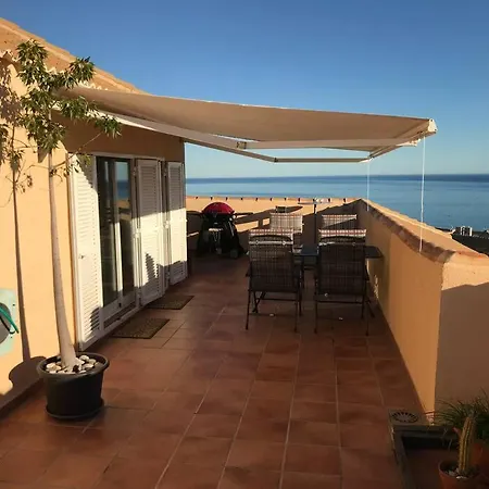 Carvajal, 2-bedroom Sea View Penthouse Fuengirola